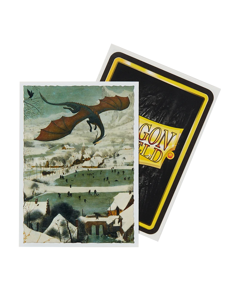 Dragon Shield Deck Protector - Art Classic Hunters in the Snow 100 CT