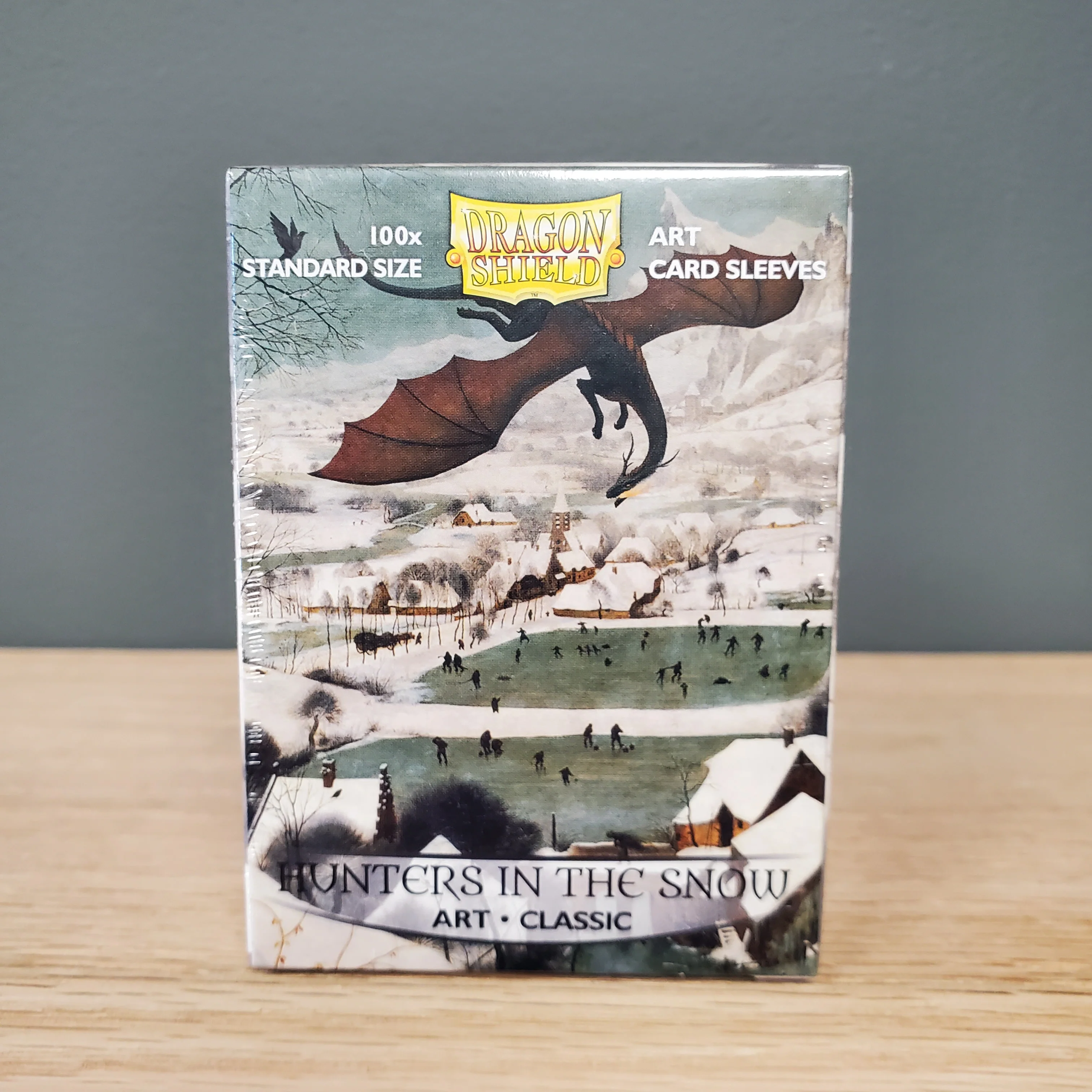 Dragon Shield Deck Protector - Art Classic Hunters in the Snow 100 CT - Image 2
