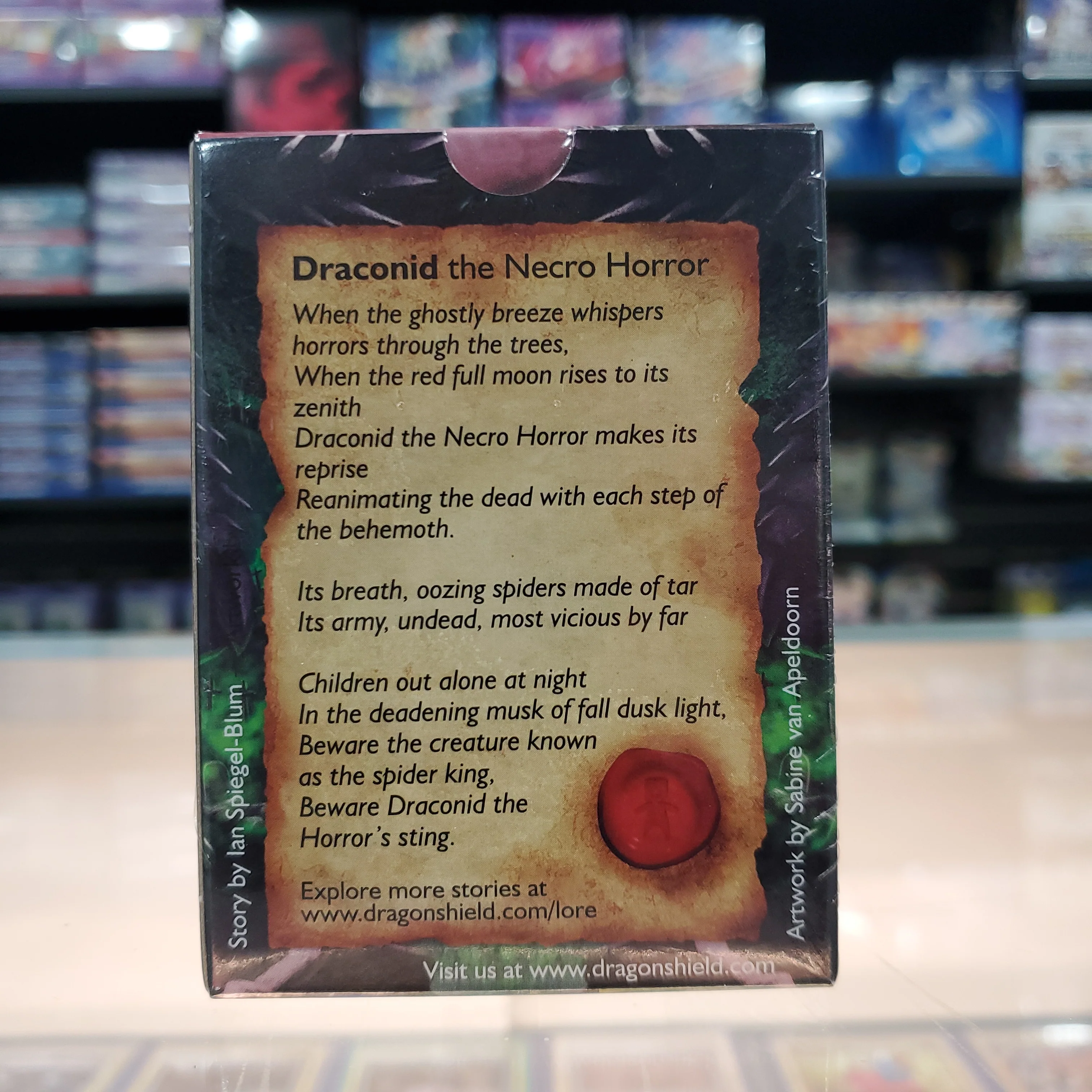 Dragon Shield Deck Protector - Art Matte Halloween Dragon 100 CT - Image 5