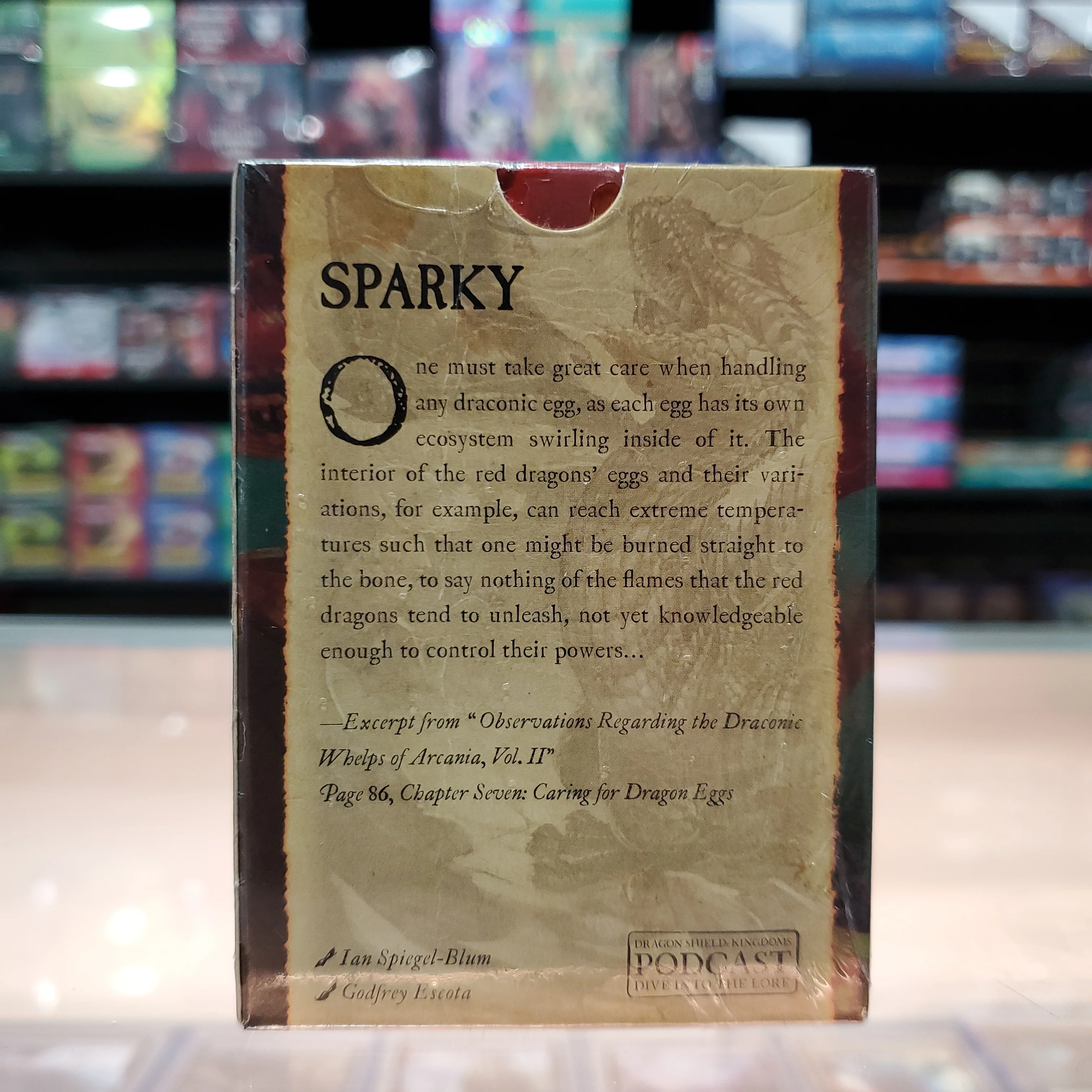 Dragon Shield Deck Protector - Brushed Art Sparky 100 CT - Image 3
