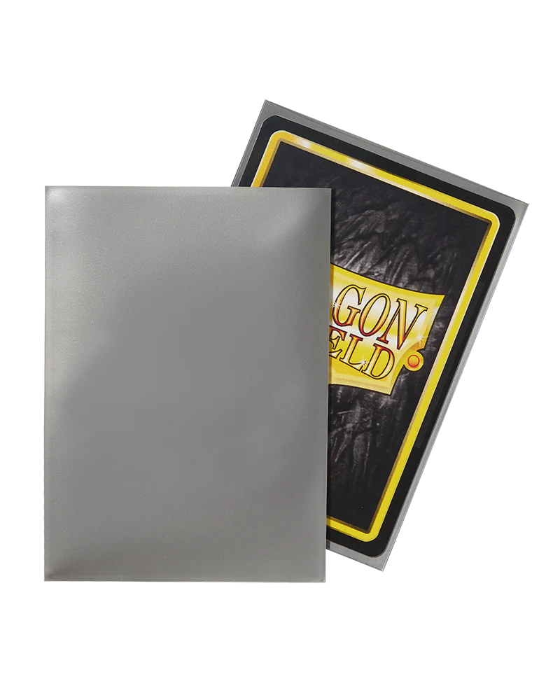 Dragon Shield Deck Protector - Classic Silver 100 CT