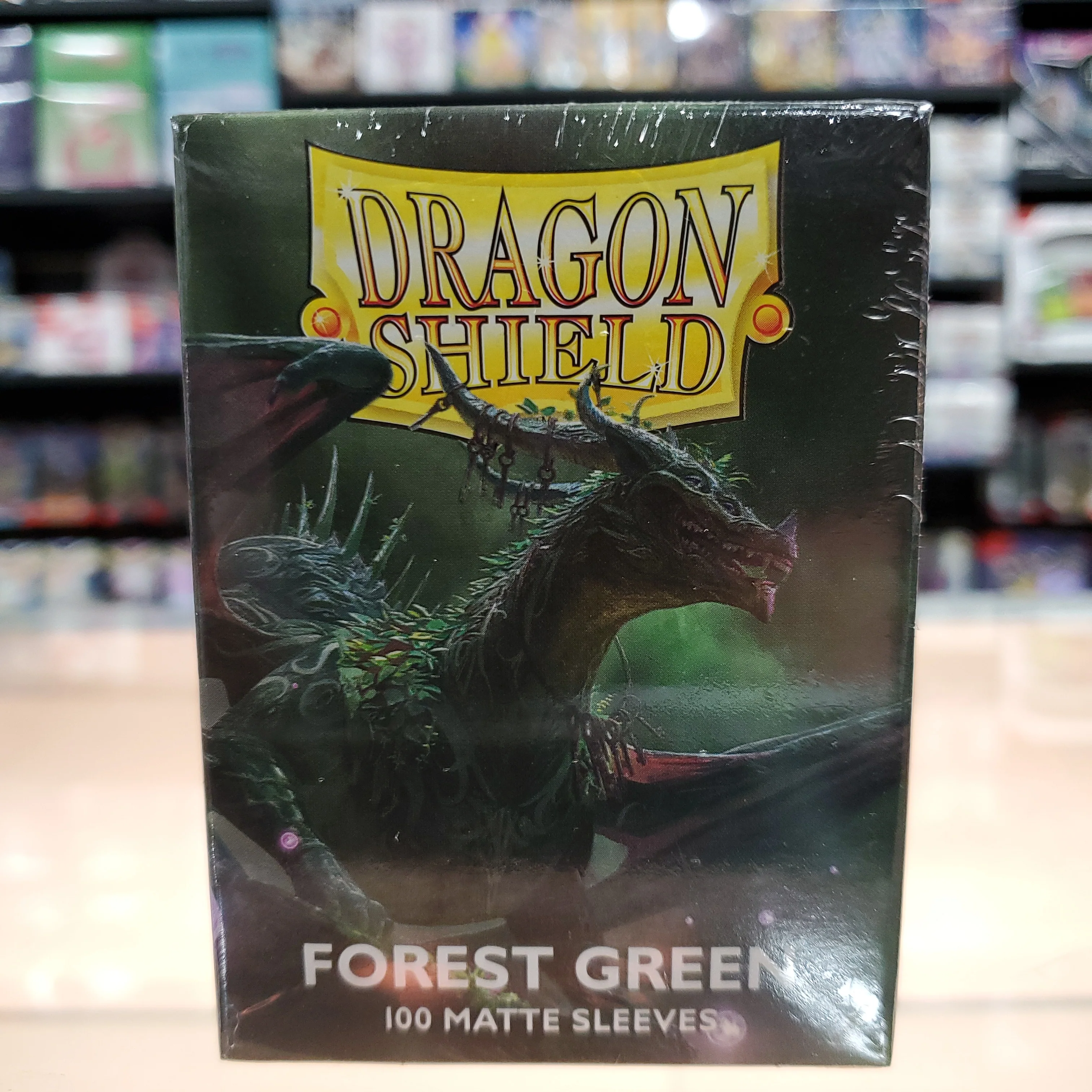 Dragon Shield Deck Protector - Matte Forest Green 100 CT - Image 2