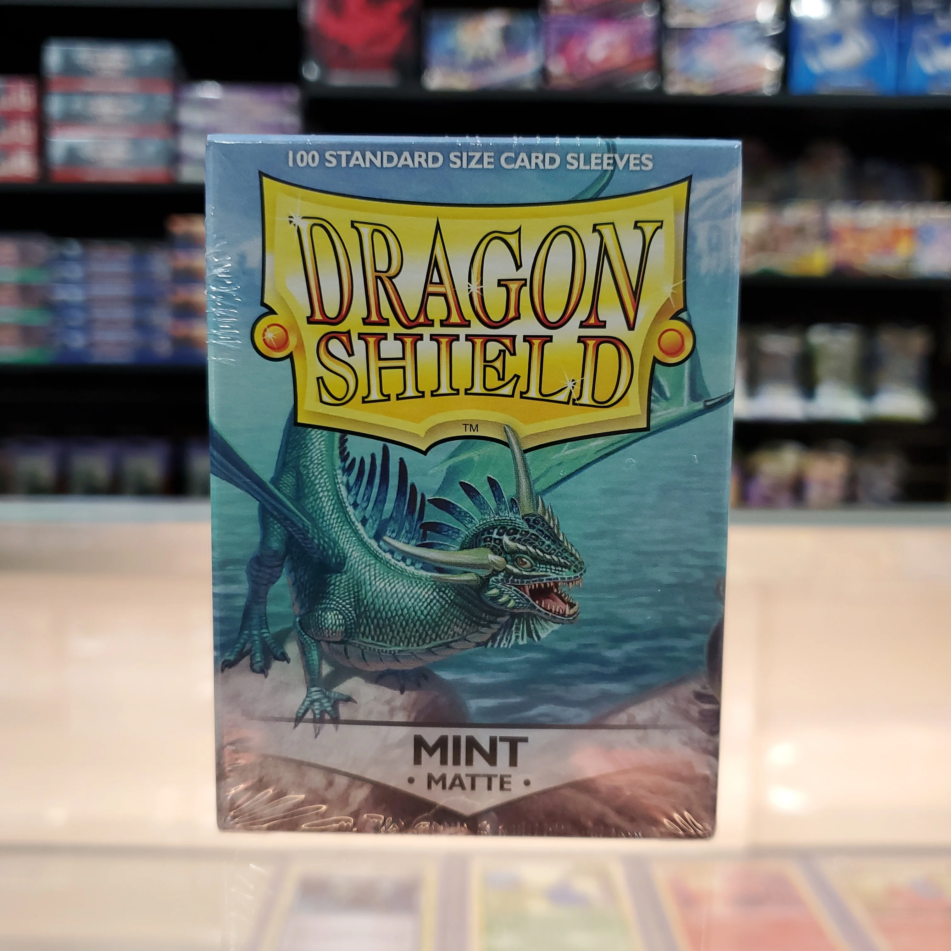 Dragon Shield Deck Protector - Matte Mint 100 CT - Image 2