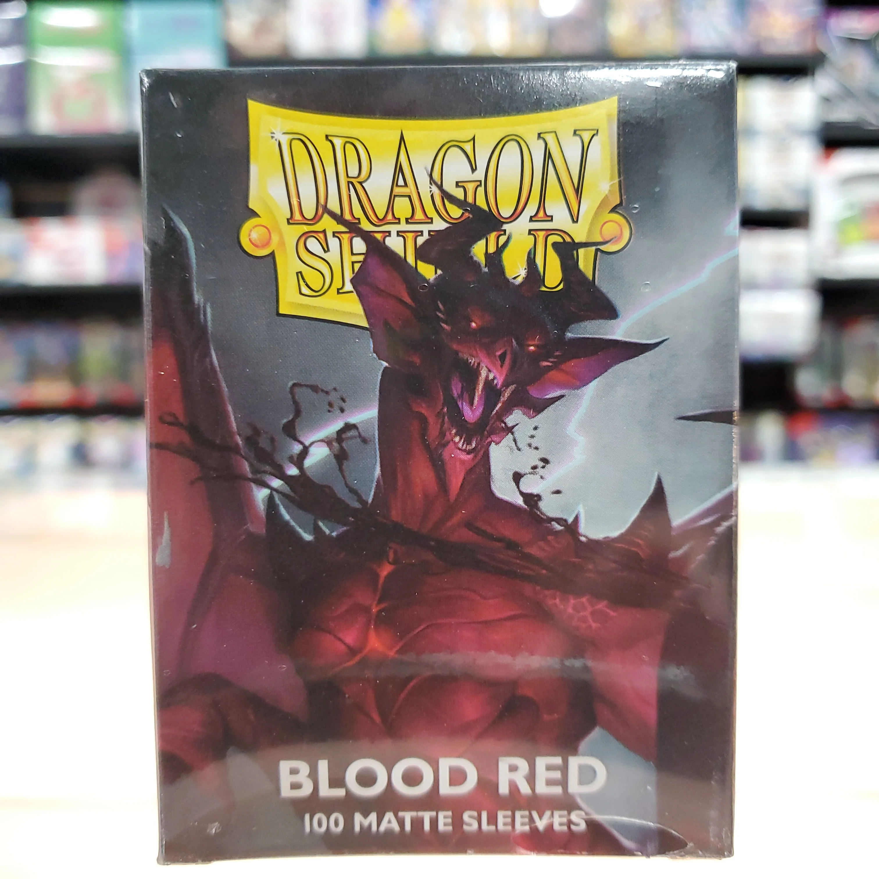 Dragon Shield Deck Protector - Matte Blood Red 100 CT - Image 2