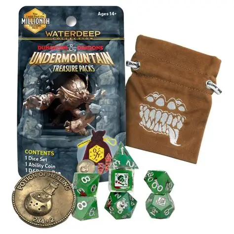 Dungeons & Dragons: Undermountain - Treasure Pack Dice Set (Waterdeep Collection) - Image 3