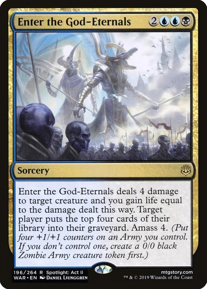 Enter the God-Eternals (196) (WAR)