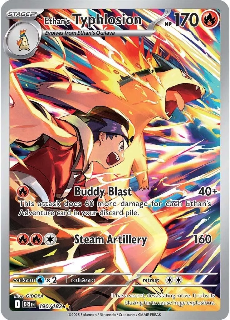 Ethan's Typhlosion (190/182) (DRI)