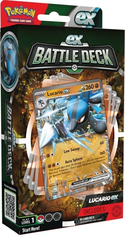 Pokémon TCG: Ex Battle Deck (Lucario ex) - Image 3