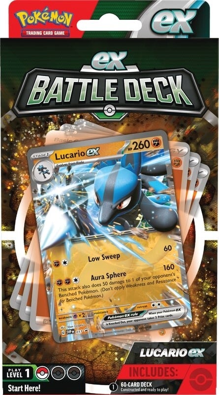 Pokémon TCG: Ex Battle Deck (Lucario ex) - Image 4