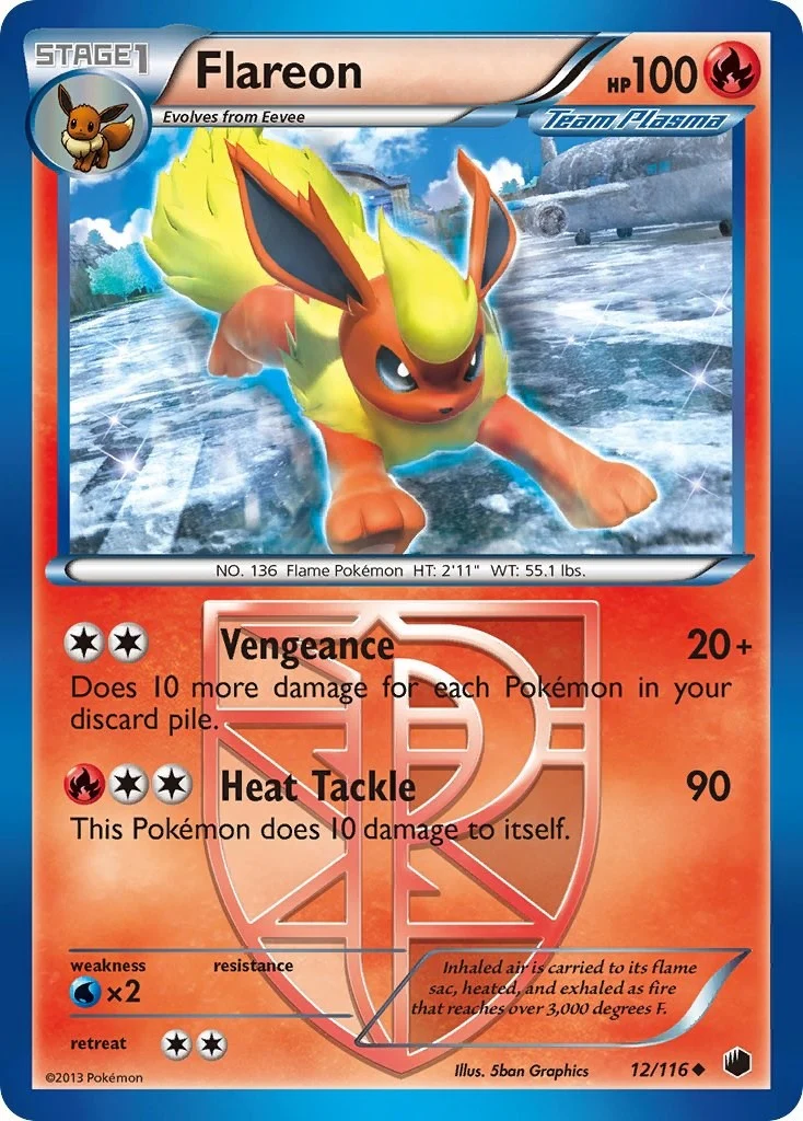 Flareon (Team Plasma) (12/116) (PLF)