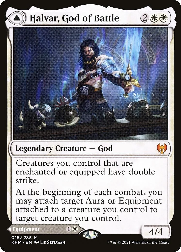 Halvar, God of Battle (15) (KHM)