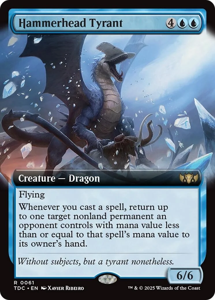 Hammerhead Tyrant (Extended Art) (61) (TDC)