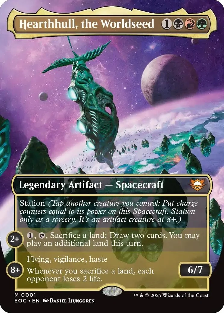 Hearthhull, the Worldseed (Borderless) (1) (EOC)