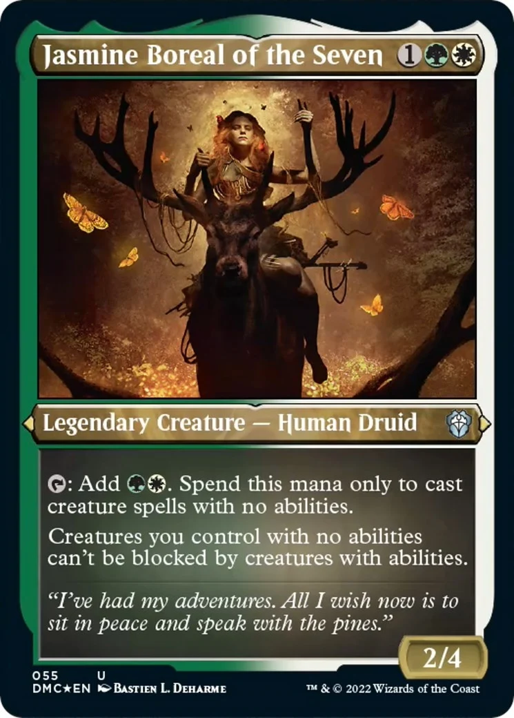Jasmine Boreal of the Seven (Foil Etched) (55) (DMC)