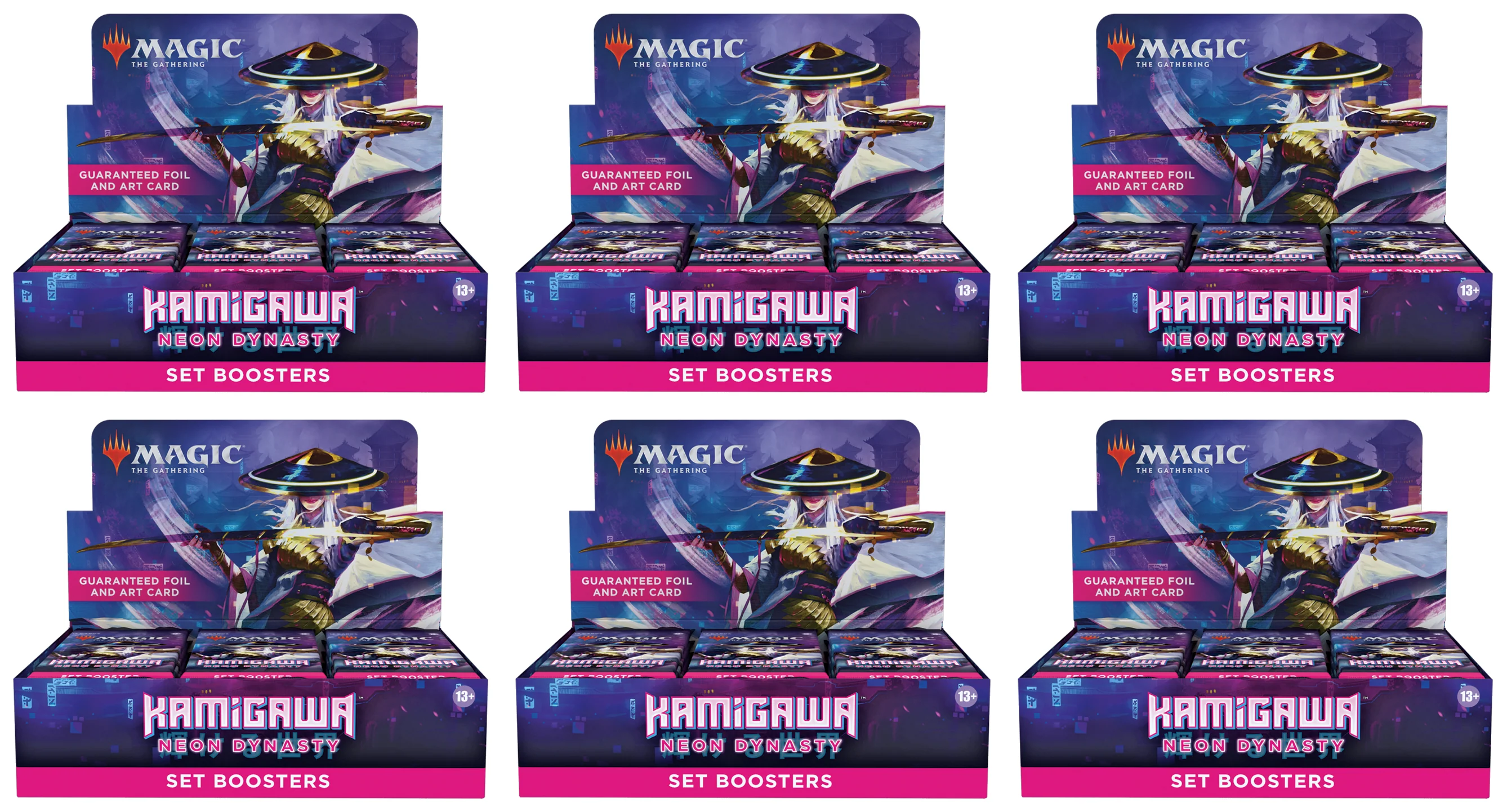 Magic: The Gathering - Kamigawa: Neon Dynasty - Set Booster Case