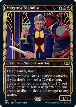 Maestros Diabolist (Showcase) (318) (SNC)