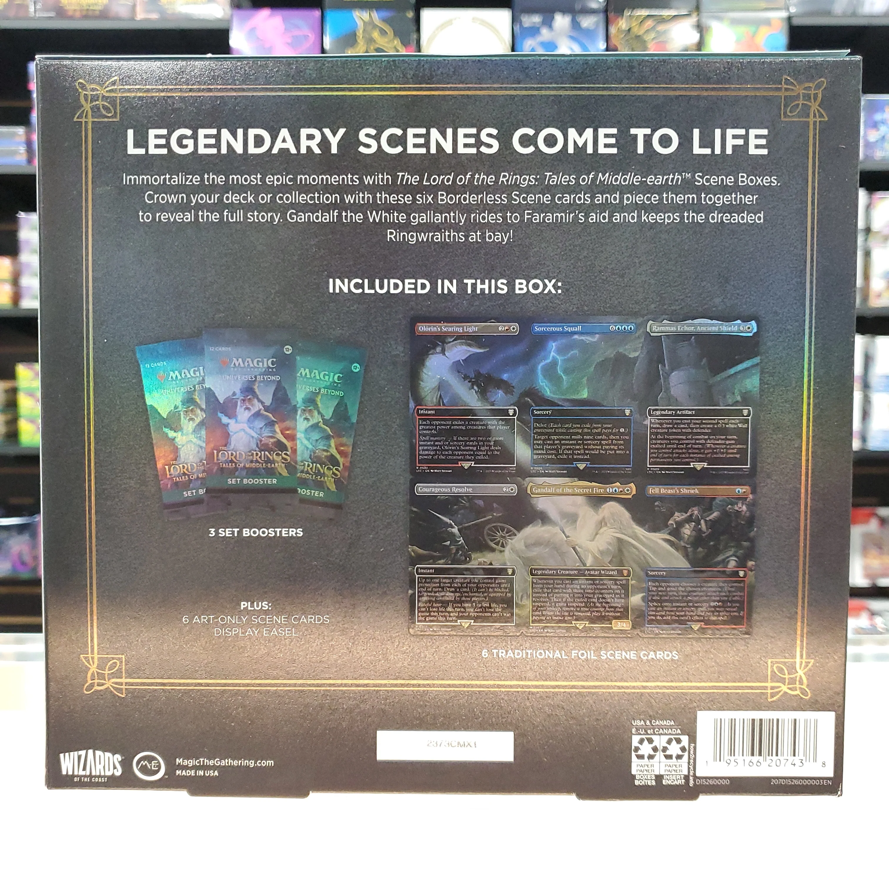Magic: The Gathering - The Lord of the Rings: Tales of Middle-earth - Scene Box (Gandalf in the Pelennor Fields) - Image 2