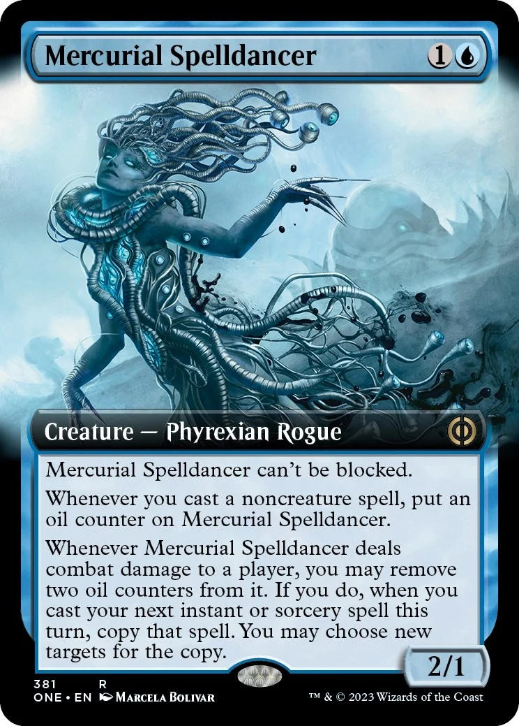 Mercurial Spelldancer (Extended Art) (381) (ONE)
