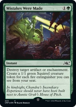 Mistakes Were Made (Galaxy Foil) (433) (UNF)