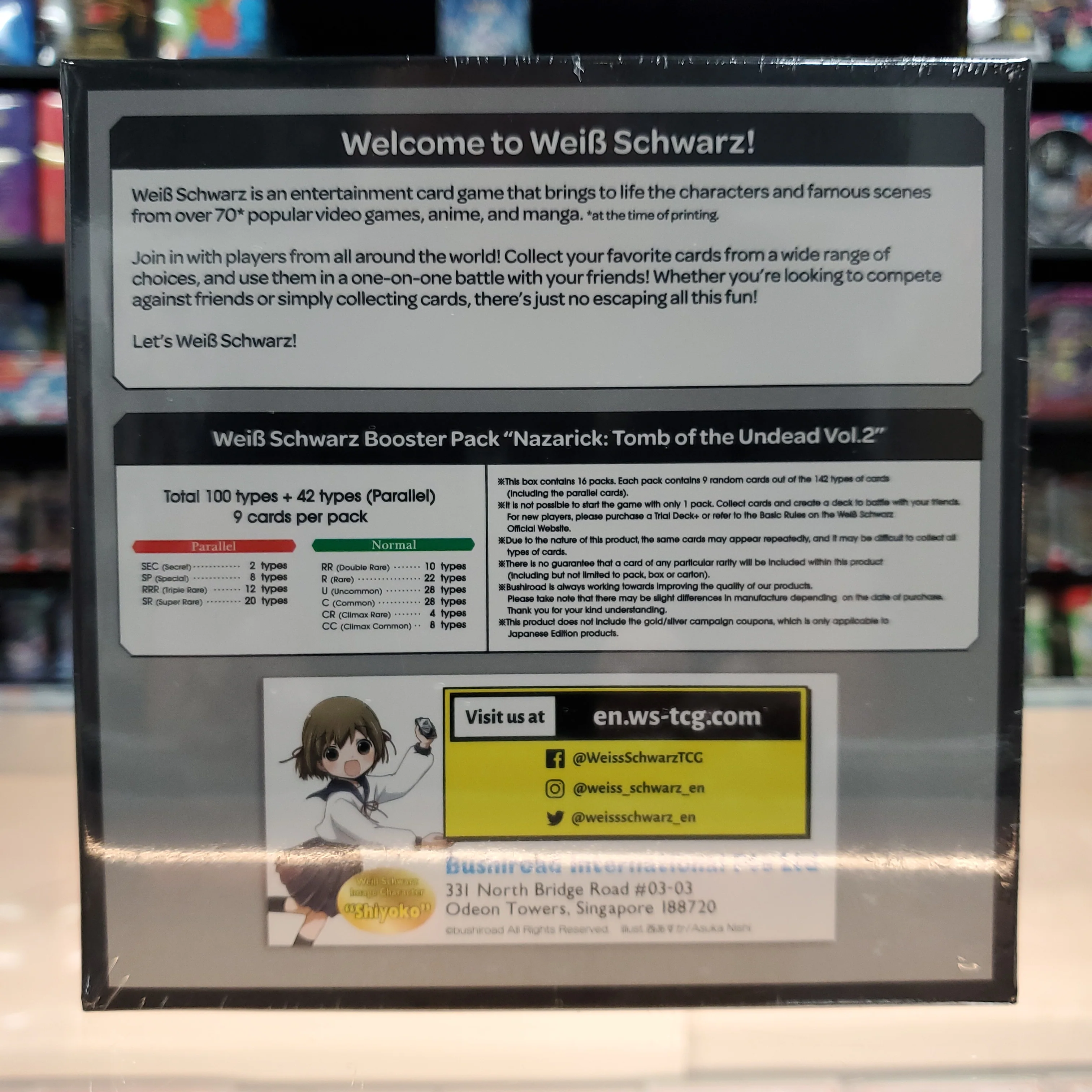 Weiss Schwarz: Nazarick: Tomb of the Undead Vol. 2 - Booster Box - Image 2