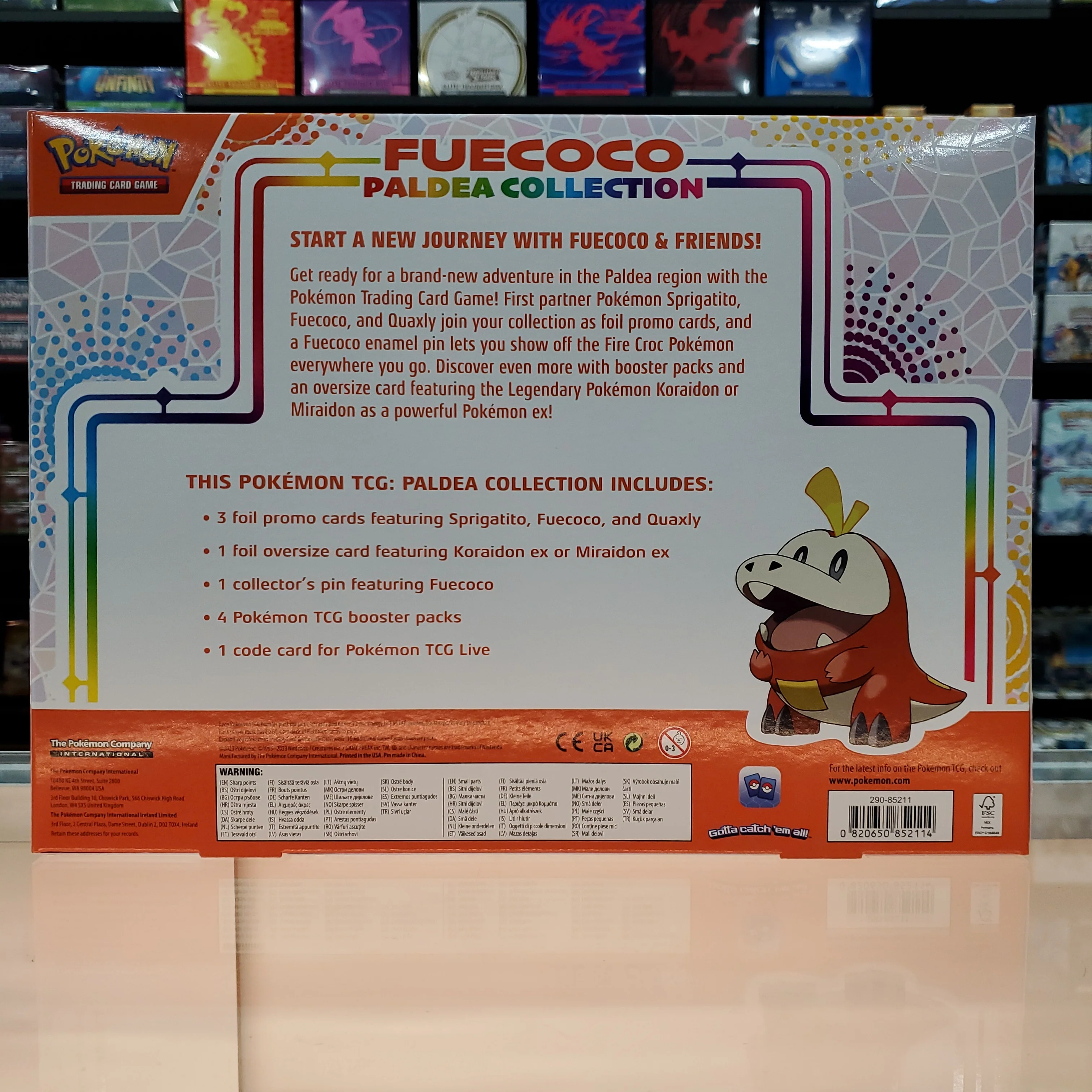 Pokémon TCG: Paldea Collection (Fuecoco) - Image 3