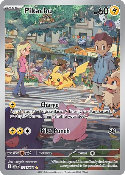 Pikachu (173/165) (MEW)