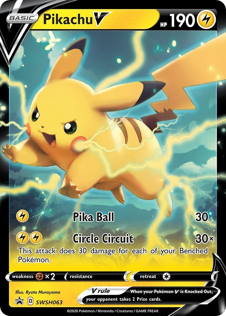 Pikachu V - SWSH063 (SWSH063) (SWSD)