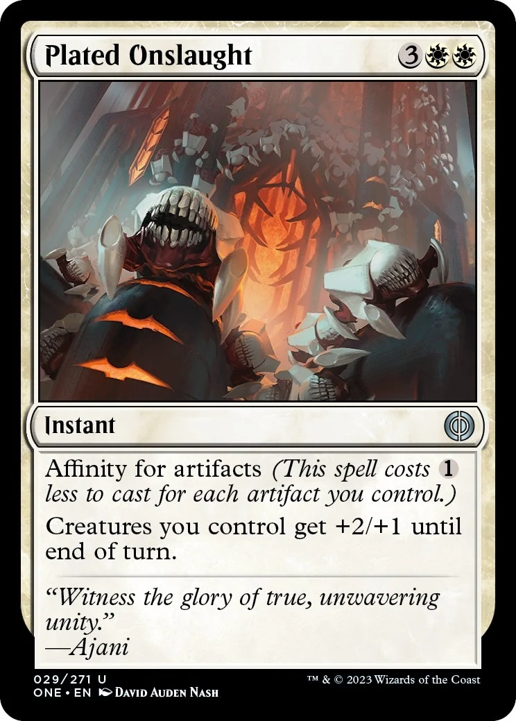Plated Onslaught (29) (ONE)