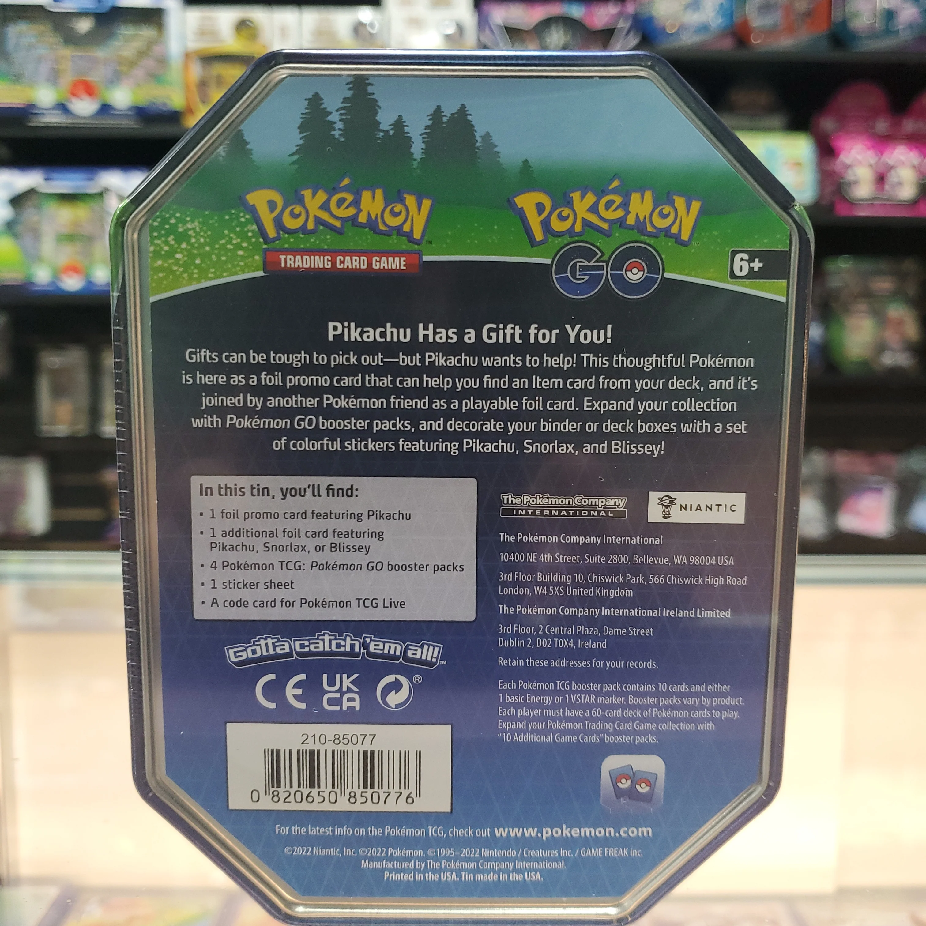 Pokémon TCG: Pokémon GO - Tin (Snorlax) - Image 3