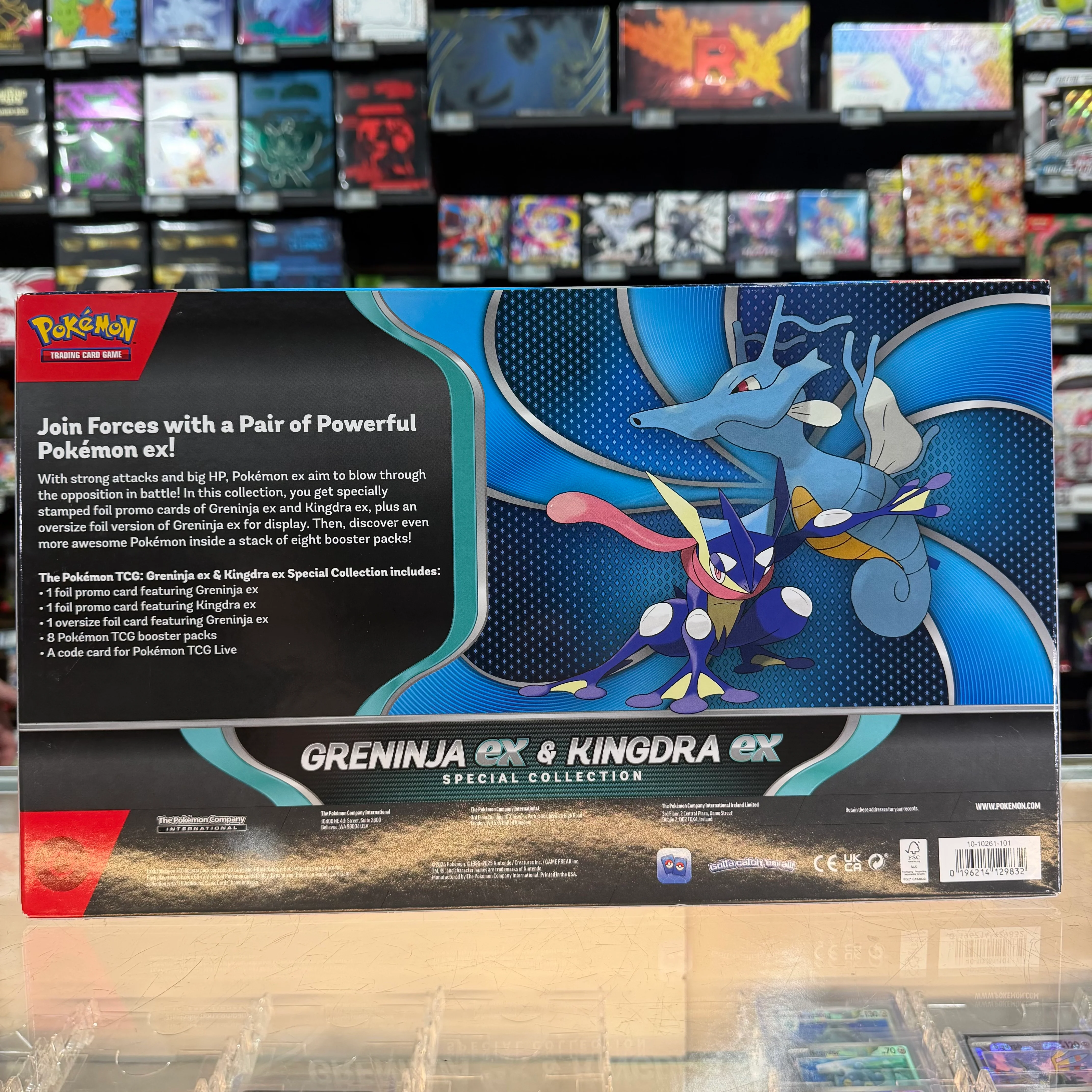 Pokémon TCG: Greninja ex & Kingdra ex Special Collection (Limit 1) - Image 2