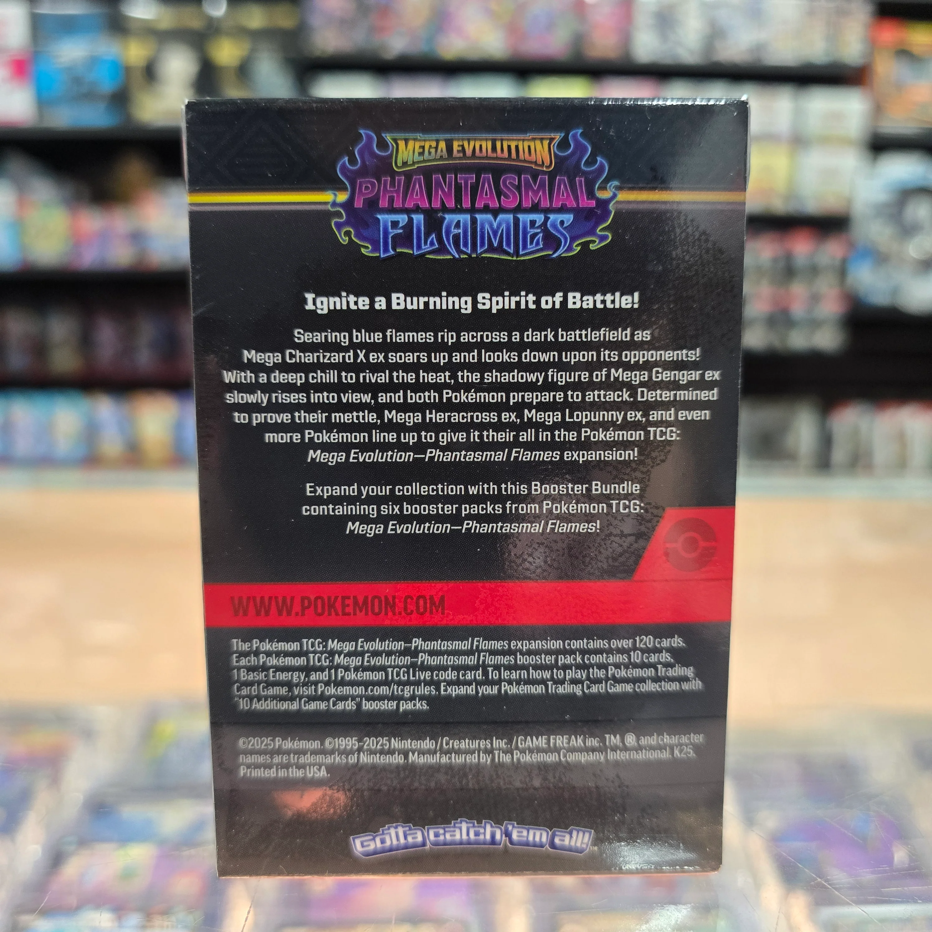 Pokémon TCG: Mega Evolution: Phantasmal Flames - Booster Bundle (Limit 1) - Image 2