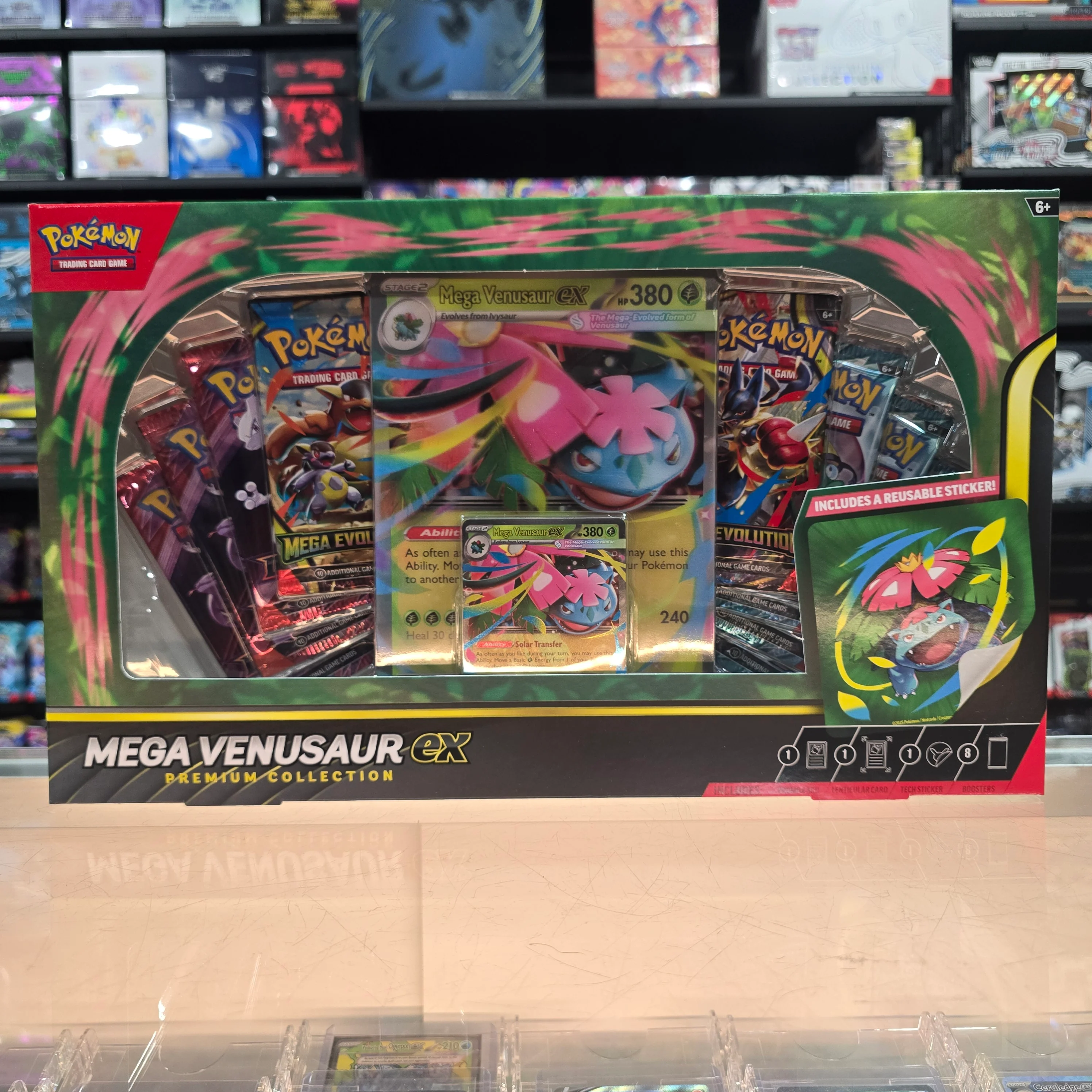 Pokémon TCG: Mega Venusaur ex Premium Collection (Limit 1)