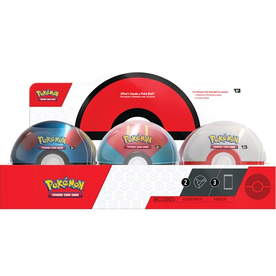 Pokémon TCG: Poke Ball Tin Display Q3 (2023) - Image 3