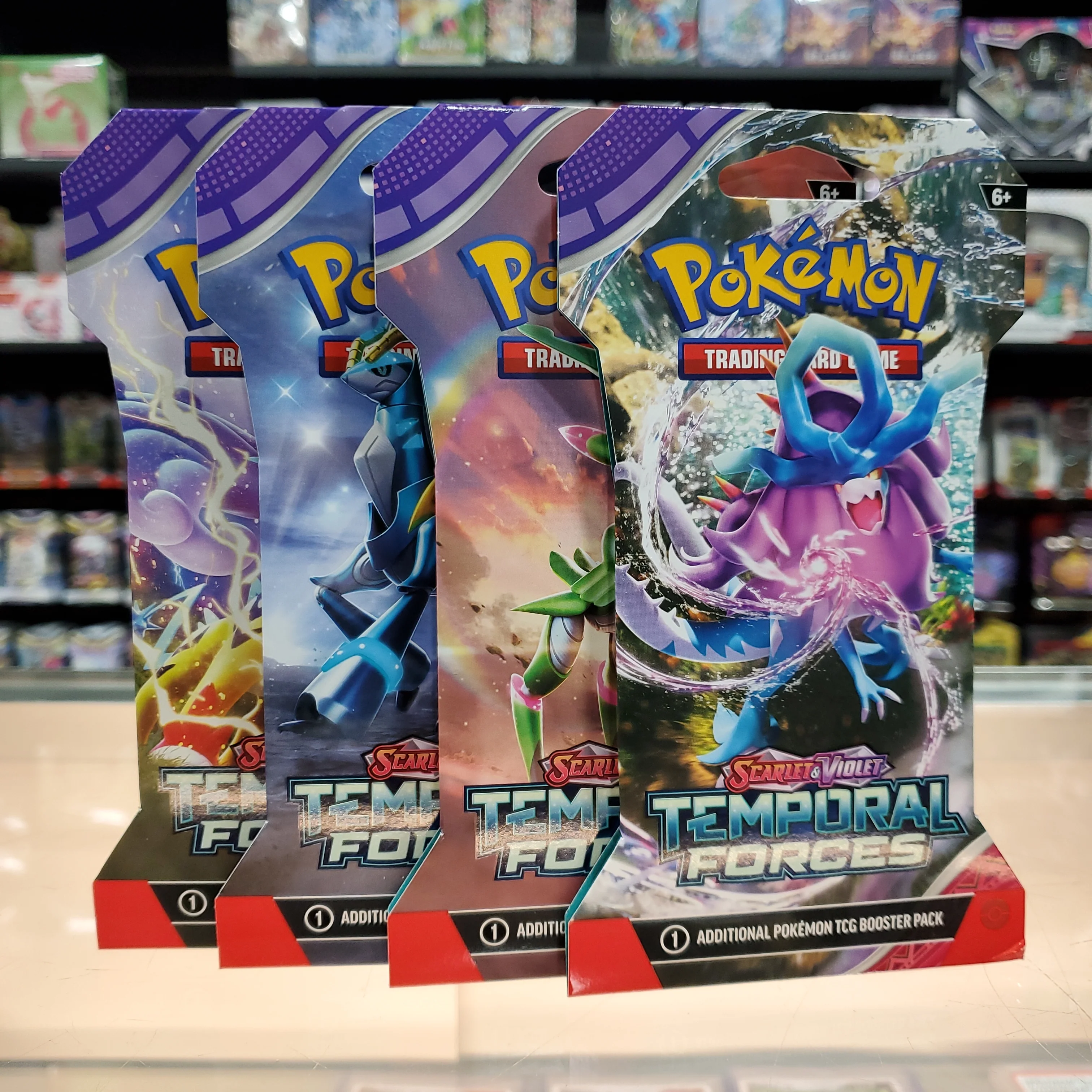 Pokémon TCG: Scarlet & Violet: Temporal Forces - Sleeved Booster Pack