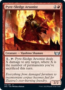 Pyre-Sledge Arsonist (118) (SNC)