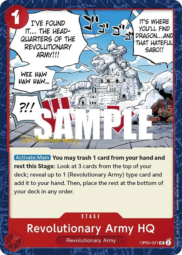 Revolutionary Army HQ (OP05-021) (OP05 ANN)