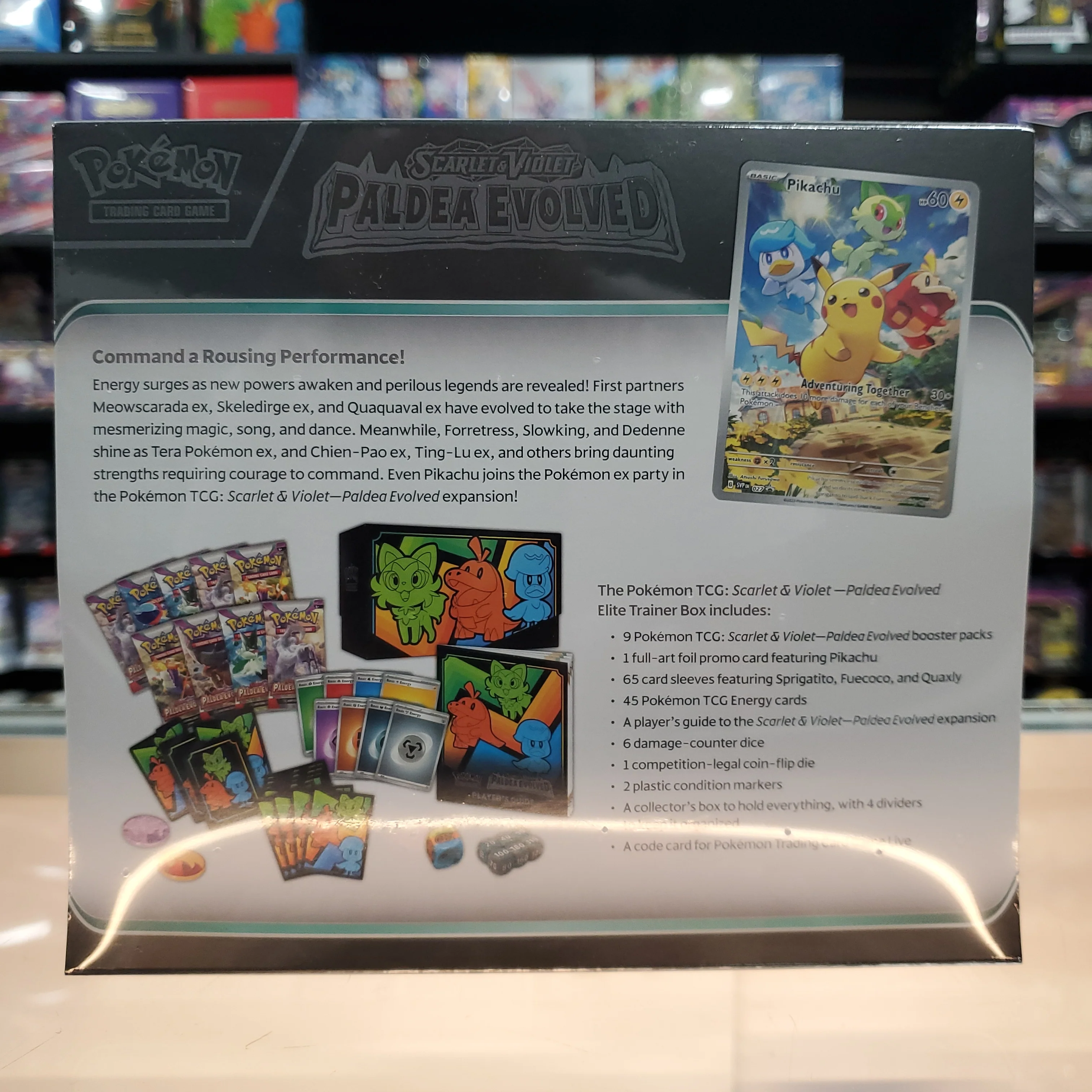 Pokémon TCG: Scarlet & Violet: Paldea Evolved - Elite Trainer Box - Image 2
