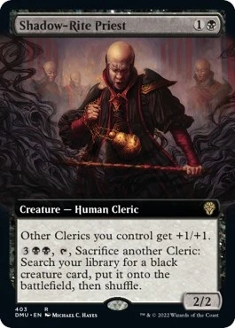 Shadow-Rite Priest (Extended Art) (403) (DMU)