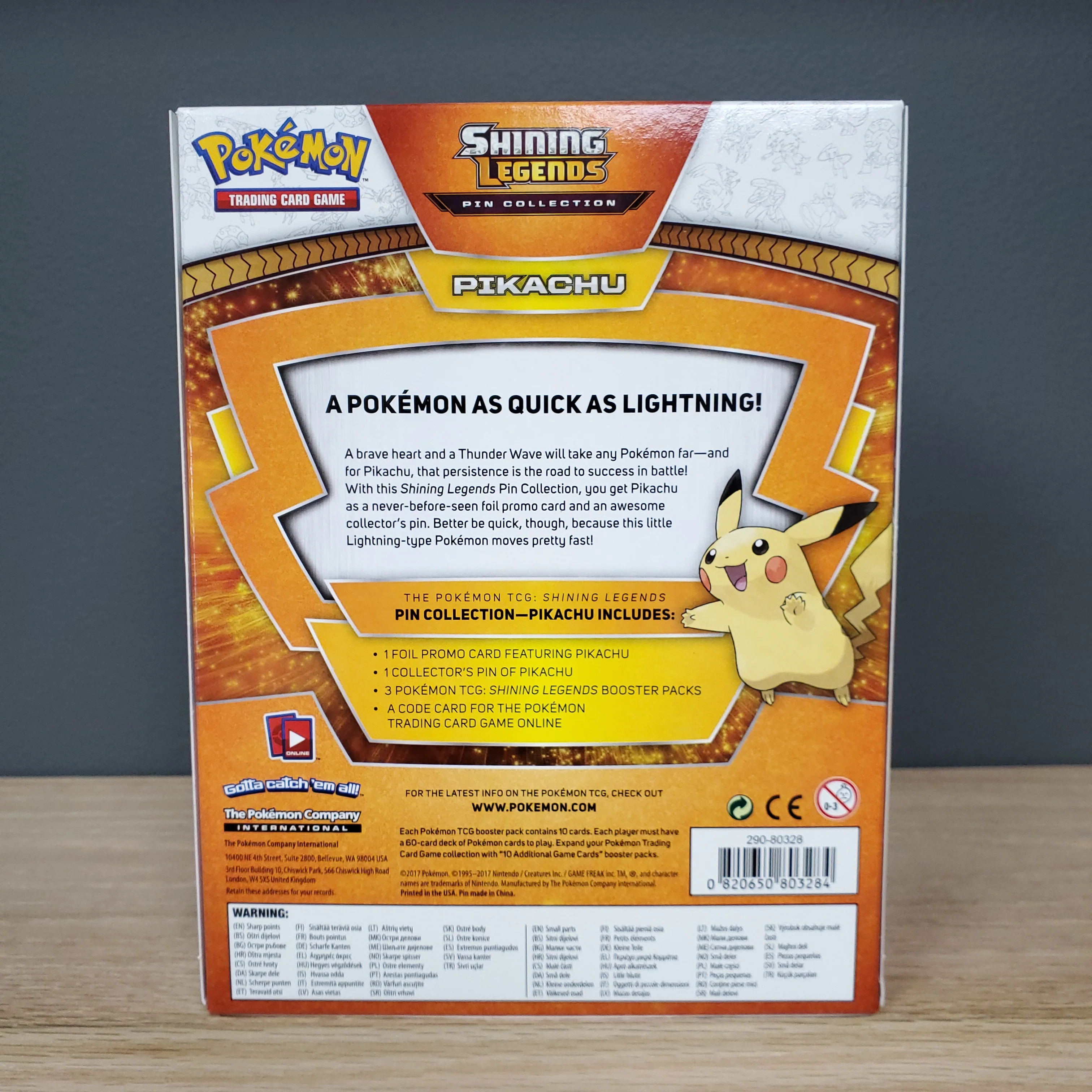 Pokémon TCG: Shining Legends - Pin Collection (Pikachu) - Image 3