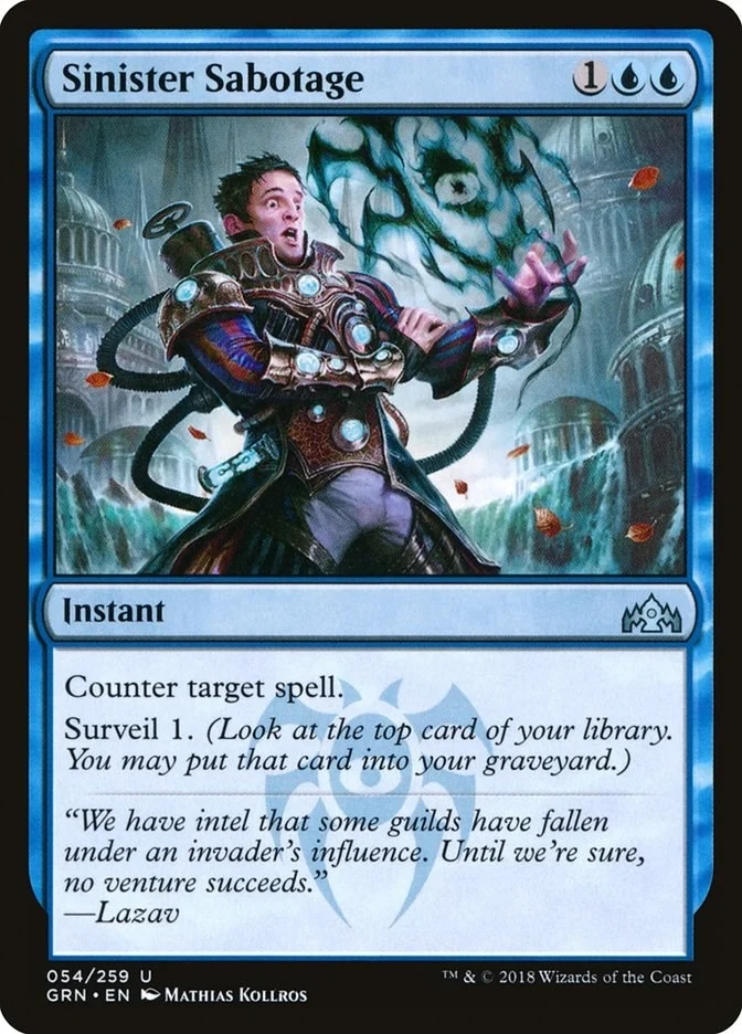 Sinister Sabotage (54) (GRN)