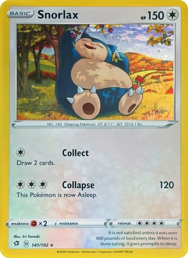 Snorlax - 141/192 (Cosmos Holo) (141/192) (MCAP)