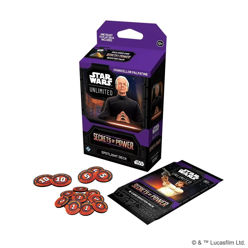 Star Wars: Unlimited - Secrets of Power - Spotlight Deck (Chancellor Palpatine) - Image 3