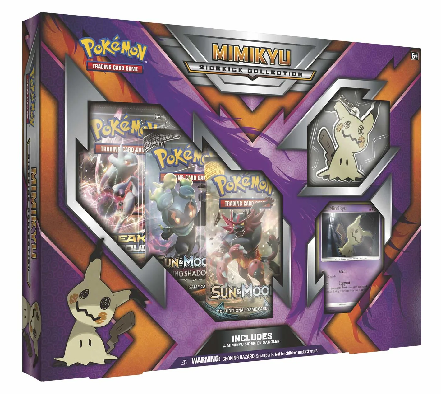 Pokémon TCG: Sun & Moon: Crimson Invasion - Mimikyu Sidekick Collection