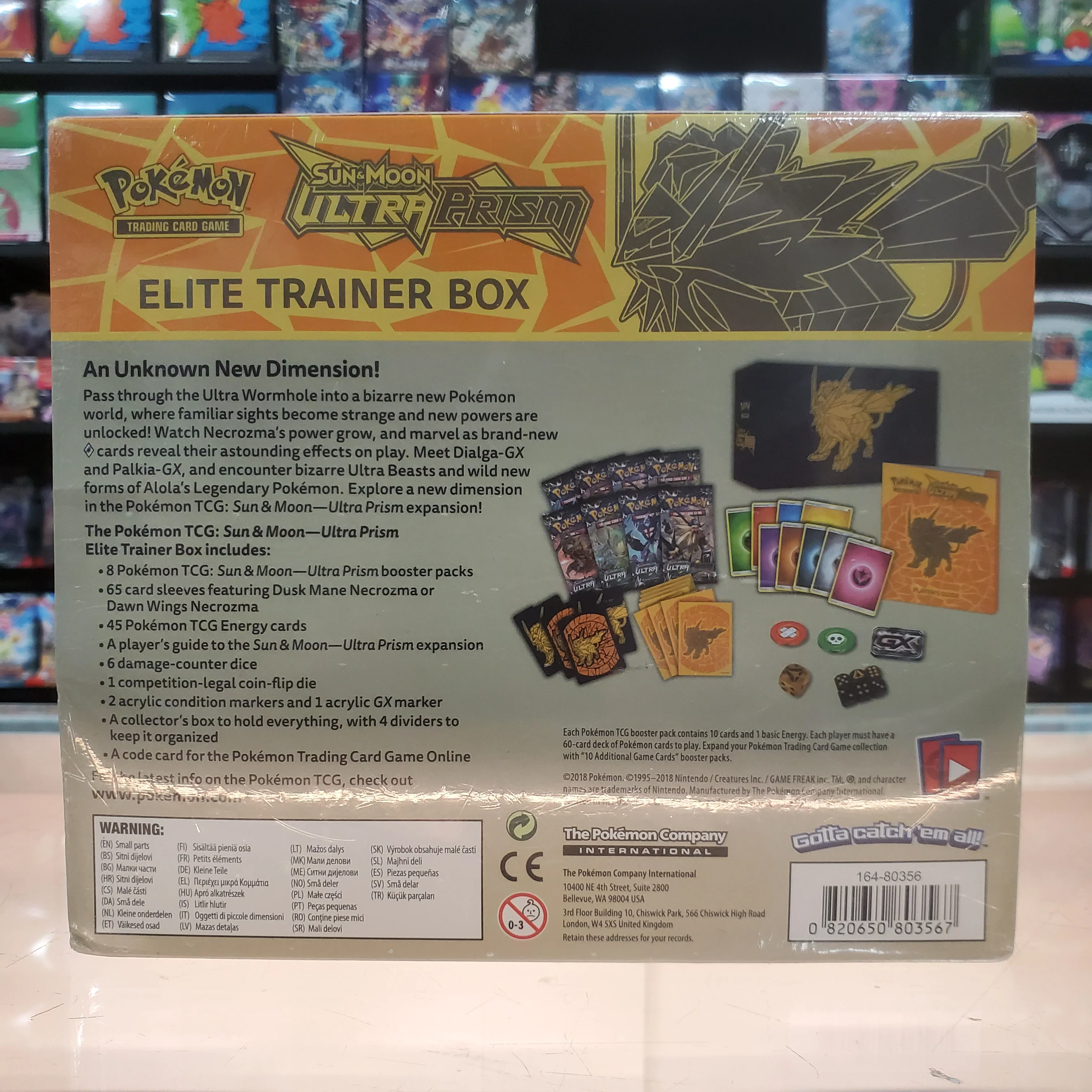 Pokémon TCG: Sun & Moon: Ultra Prism - Elite Trainer Box (Dusk Mane Necrozma) - Image 2