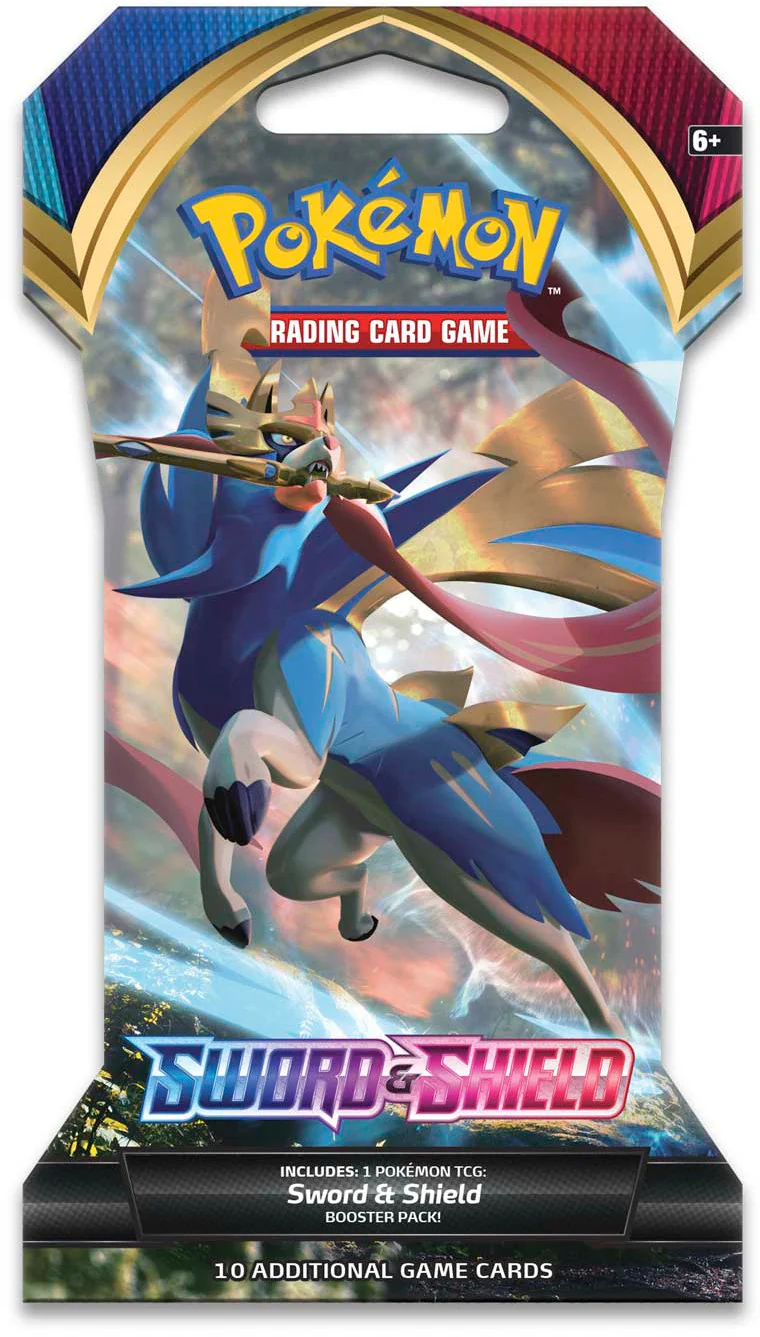 Pokémon TCG: Sword & Shield: Base Set - Sleeved Booster Pack