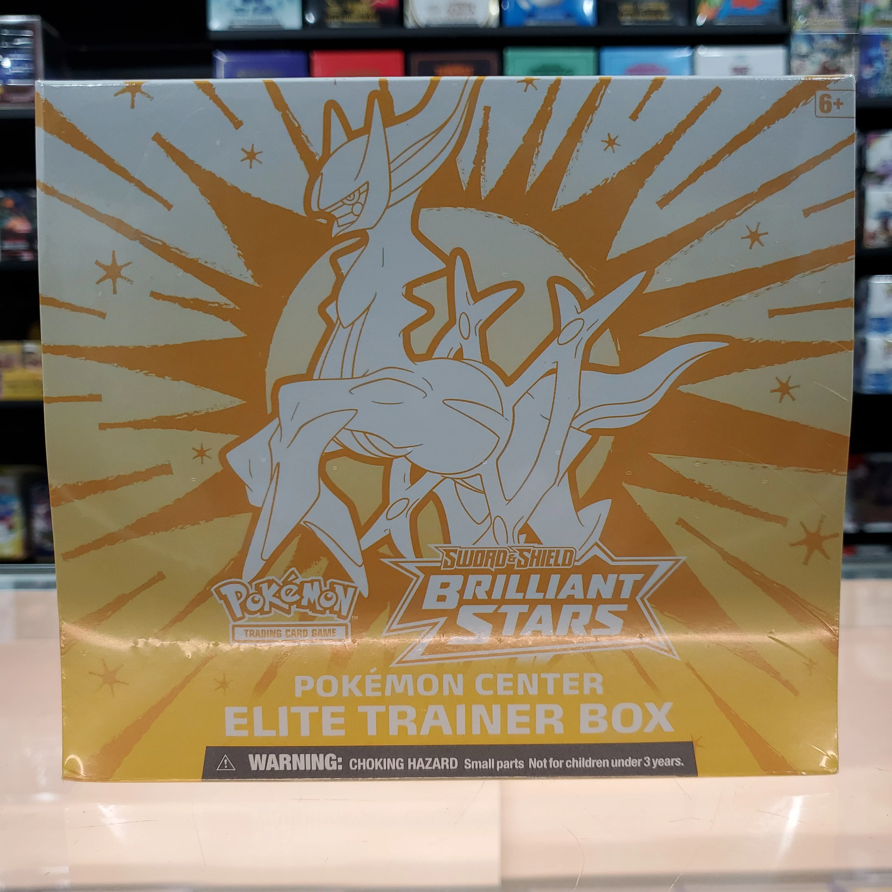 Pokémon TCG: Sword & Shield: Brilliant Stars - Elite Trainer Box (Pokemon Center Exclusive)
