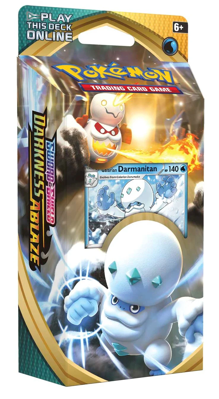 Pokémon TCG: Sword & Shield: Darkness Ablaze - Theme Deck (Galarian Darmanitan) - Image 2