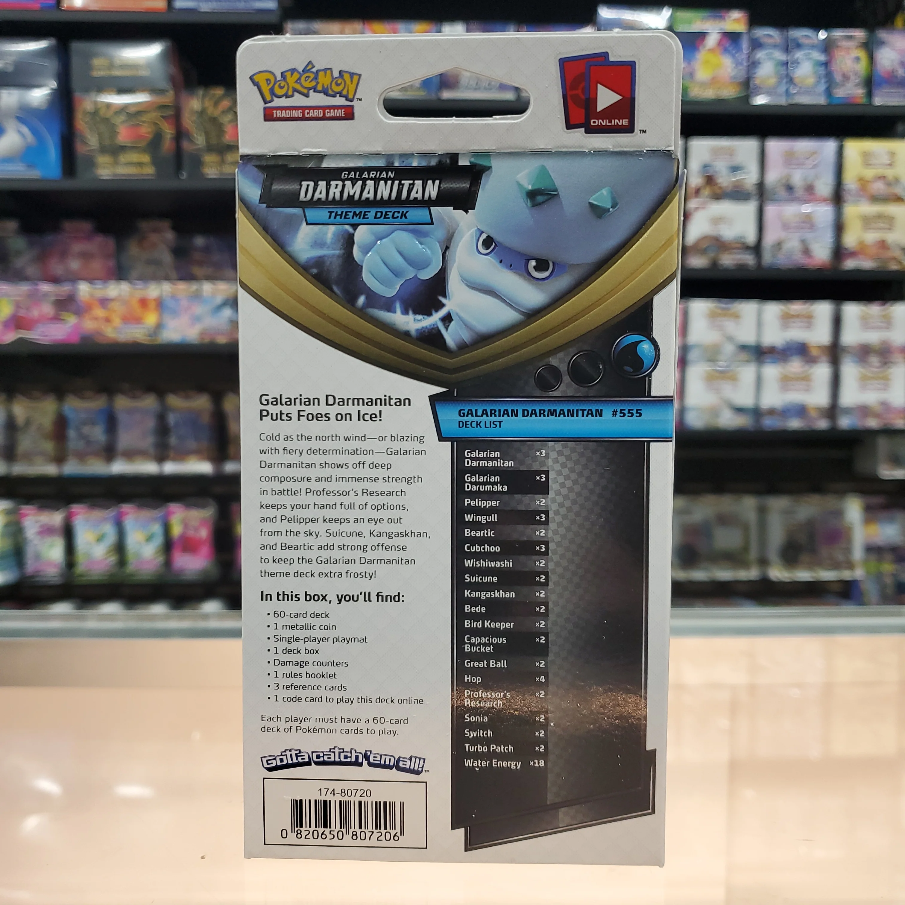 Pokémon TCG: Sword & Shield: Darkness Ablaze - Theme Deck (Galarian Darmanitan) - Image 3