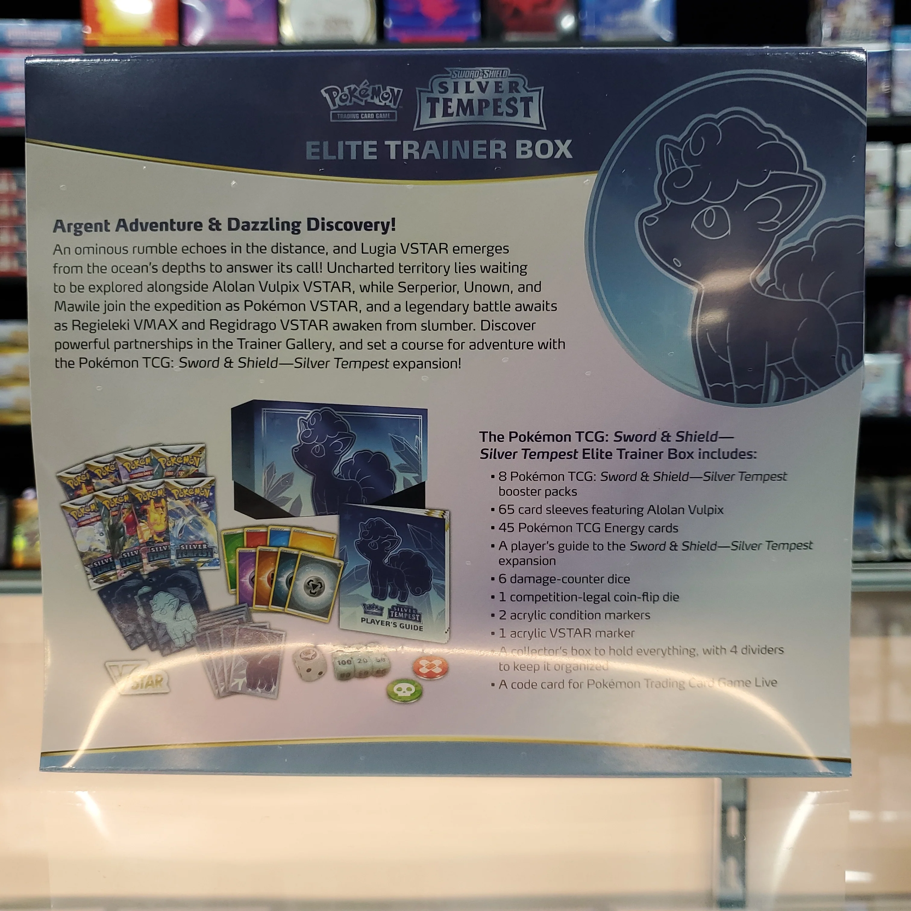 Pokémon TCG: Sword & Shield: Silver Tempest - Elite Trainer Box - Image 2