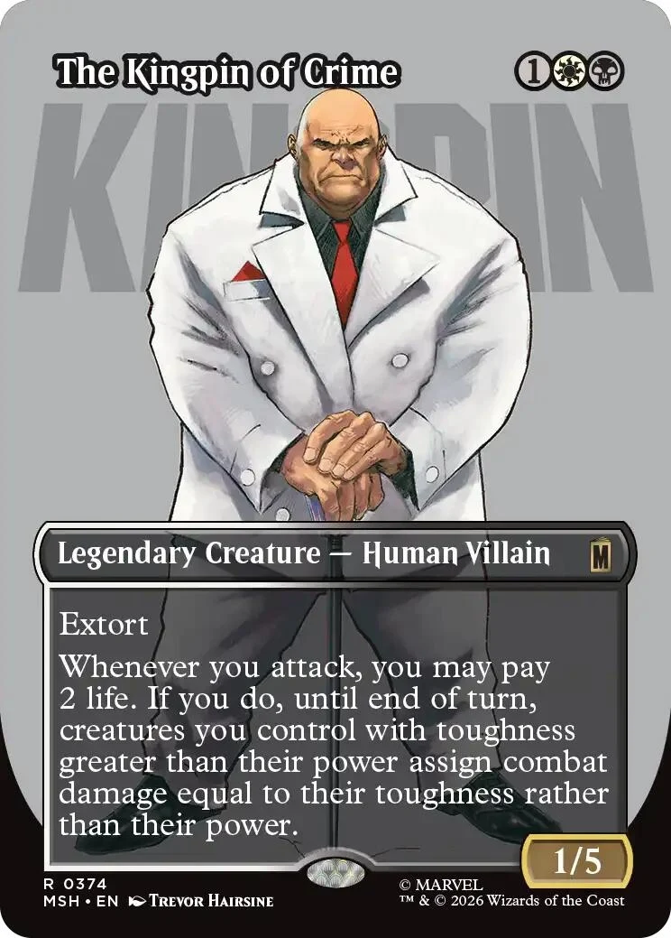 The Kingpin of Crime (Borderless) (0374) (374) (MSH)